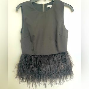 Lucy Paris Feather Top